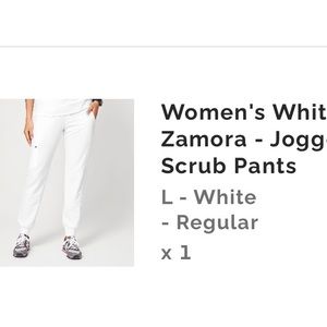 Scrub pants ONLY, large